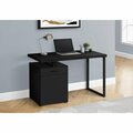 Daphnes Dinnette 48 in. Computer Desk Black DA3076419